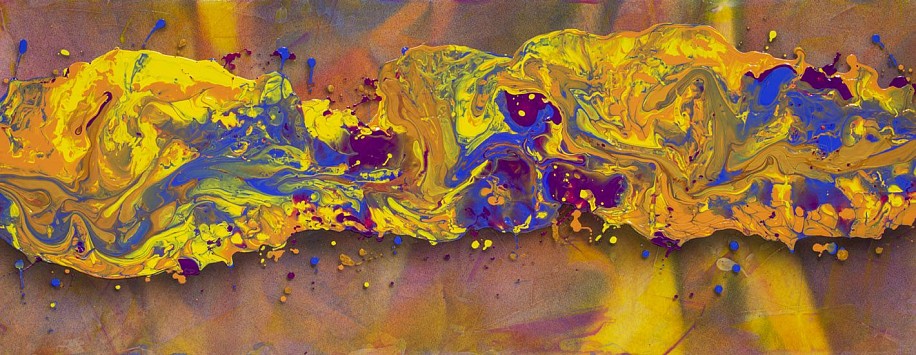 Larry Hefner, RIVER POUR RUNS THROUGH IT
Acrylic on Canvas, 17 x 43 in. (43.2 x 109.2 cm)
Signature: Artist Card Detailing Artwork on Back of Canvas / Unframed
HEF074
Sold