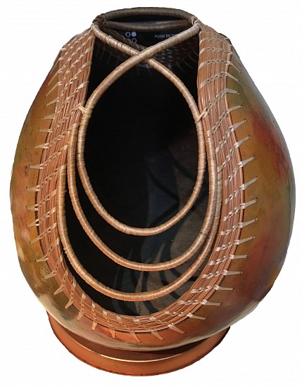 Judy Kelley, Curlicue
Pine Needles, Mixed Media on Gourd, 11 x 9 1/2 in. (27.9 x 24.1 cm)
KELL060
$475
Gallery staff will contact you 72 hours after purchase regarding any additional shipping costs.