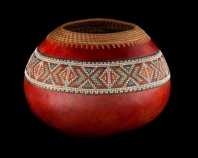 Judy Kelley, LARGE RED BOWL, 2015
Pine Needles, Mixed Media on Gourd, 9 x 12 in. (22.9 x 30.5 cm)
KELL046
$1,200
Gallery staff will contact you 72 hours after purchase regarding any additional shipping costs.