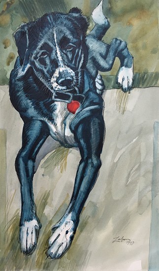 D. J. Lafon, UNTITLED (DOG), 1993
Watercolor on Paper, 23 x 14 1/2 in. (58.4 x 36.8 cm)
LAF1112
$750
Gallery staff will contact you 72 hours after purchase regarding any additional shipping costs.