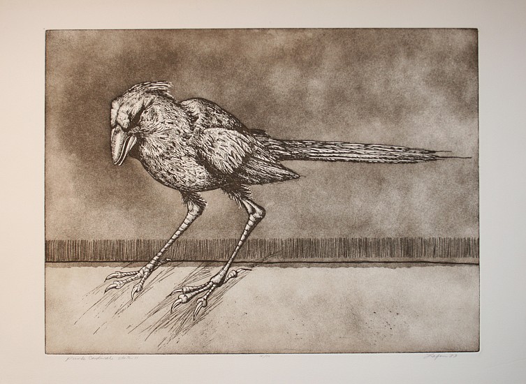 D. J. Lafon, PUNK BIRD
21 x 33 in.
UNSIGNED
LAF1120
$750
Gallery staff will contact you 72 hours after purchase regarding any additional shipping costs.