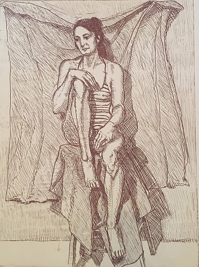 D. J. Lafon, UNTITLED (SEATED WOMAN ON BARSTOOL)
Etching and aquatint, 30 x 22 in.
Sepia
LAF1145
$750
Gallery staff will contact you 72 hours after purchase regarding any additional shipping costs.