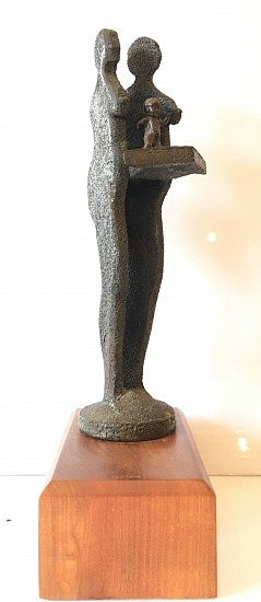 D. J. Lafon, 4  SCULPTURE
Bronze, 11 x 4 1/2 x 3 in. (27.9 x 11.4 x 7.6 cm)
LAF0413
Sold