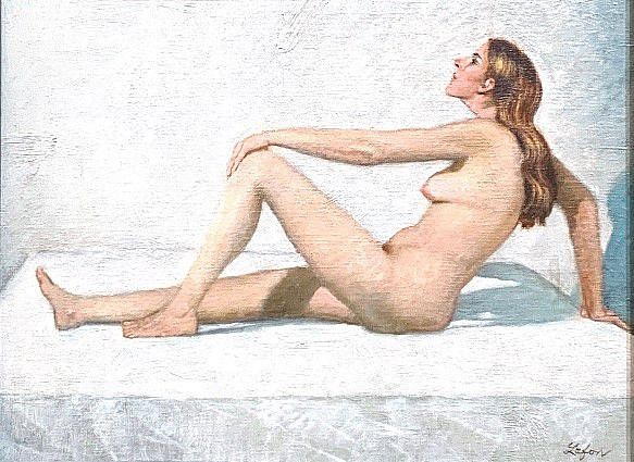 D. J. Lafon, SEATED NUDE GIRL, 1981
Oil on Canvas, 17 1/2 x 22 in. (44.5 x 55.9 cm)
LAF2064
$1,800
Gallery staff will contact you 72 hours after purchase regarding any additional shipping costs.
