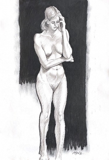 D. J. Lafon, FIGURE STUDY, 1996
Charcoal on Paper, 24 1/2 x 18 in. (62.2 x 45.7 cm)
LAF2100
$590
Gallery staff will contact you 72 hours after purchase regarding any additional shipping costs.