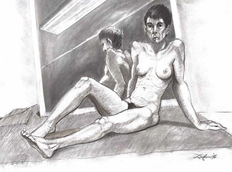 D. J. Lafon, RECLINING WOMAN, 1996
Charcoal on Paper, 18 x 24 1/2 in. (45.7 x 62.2 cm)
LAF2102
$590
Gallery staff will contact you 72 hours after purchase regarding any additional shipping costs.