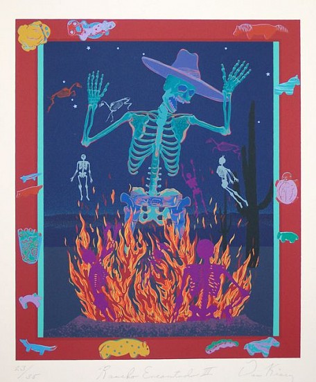 Dan Kiacz, RANCHO ENCANTADO III
Serigraph, 13 x 16 in. (33 x 40.6 cm)
Unframed
KIA087
$325
Gallery staff will contact you 72 hours after purchase regarding any additional shipping costs.