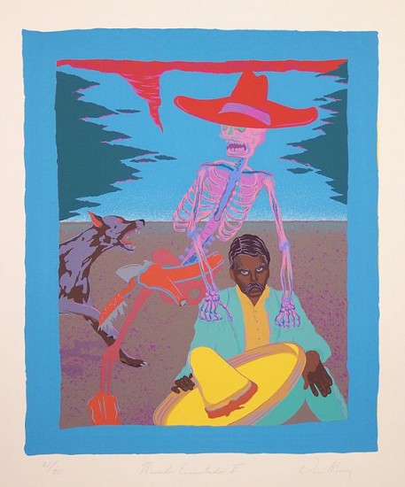 Dan Kiacz, RANCHO ENCANTADO V
Serigraph, 13 x 16 in. (33 x 40.6 cm)
Unframed
KIA092
$475
Gallery staff will contact you 72 hours after purchase regarding any additional shipping costs.