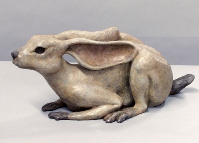 David Phelps, BLACK TAILED JACK RABBIT, 1999
Bronze, 5 1/4 x 18 x 8 in. (13.3 x 45.7 x 20.3 cm)
PHE045
$2,900
Gallery staff will contact you 72 hours after purchase regarding any additional shipping costs.