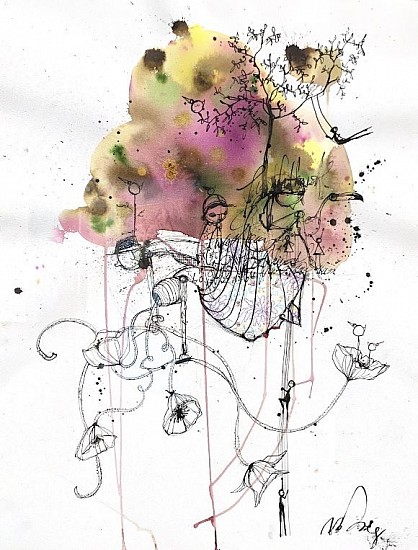 Denise Duong, HIDE AWAY, 2020
Ink on Paper, 30 x 22 in. (76.2 x 55.9 cm)
DUO1069
