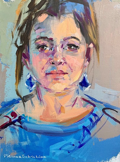 Behnaz Sohrabian, SUSAN, 2020
Oil on Canvas, 12 x 16 in. (30.5 x 40.6 cm)
BEHNAZ404