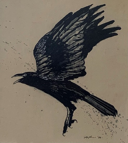 D. J. Lafon, CROW, 1976
Oil on Canvas, 20 x 18 1/4 in. (50.8 x 46.4 cm)
LAF2109
$1,200
Gallery staff will contact you 72 hours after purchase regarding any additional shipping costs.