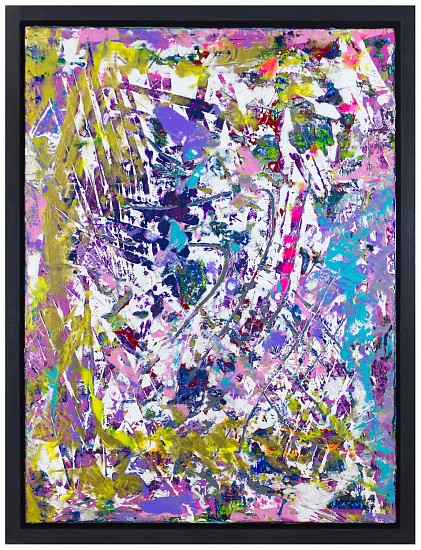 Mark Hennick, ARDHA BADDHA PADMASANA
Acrylic on Birch Panel, 24 x 18 in. (61 x 45.7 cm)
HEN010