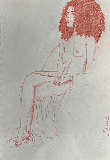 Aidan Danels, FIGURE STUDY RED, 2020
Colored Pencil on Paper, 11 x 8 in. (27.9 x 20.3 cm)
Framed
ADAN011
Sold
