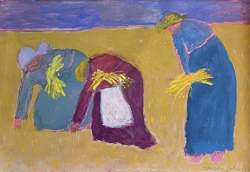 Rebecca Wheeler, THE GLEANERS II, 2021
Gouache on Paper, 7 1/2 x 11 in. (19.1 x 27.9 cm)
WHE110
$300
Gallery staff will contact you 72 hours after purchase regarding any additional shipping costs.
