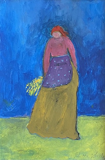 Rebecca Wheeler, THE GLEANERS III, 2021
Gouache on Paper, 11 x 7 1/2 in. (27.9 x 19.1 cm)
WHE111
$300
Gallery staff will contact you 72 hours after purchase regarding any additional shipping costs.