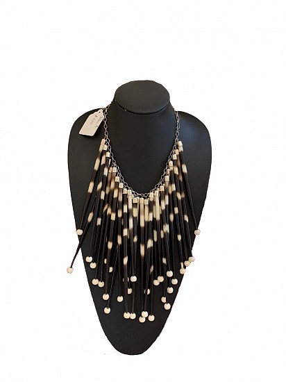 Stella Thomas Designs, AFRICAN PORCUPINE BIB NECKLACE WIT HORN BEADS 14
Porcupine Needles and Horn Beads
THOM522
$1,200
Gallery staff will contact you 72 hours after purchase regarding any additional shipping costs.