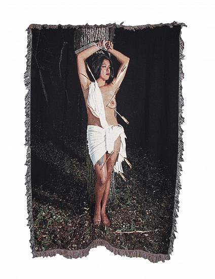 Gabi Magaly, SANTA SEBASTIANA, 2019
100% Cotton Photographic Tapestry, 80 x 60 in. (203.2 x 152.4 cm)
GMAG001