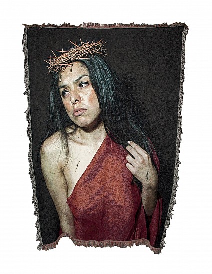 Gabi Magaly, SEÑORA JESUCRISTA, 2018
100% Cotton Photographic Tapestry, 80 x 60 in. (203.2 x 152.4 cm)
GMAG002