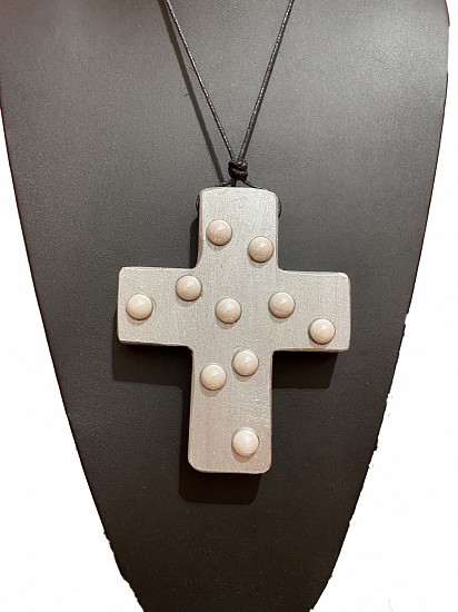 Stella Thomas Designs, STELLA 12 SILVER CROSS WITH MOTHER OF PEARLS
Necklace with Pearls
THOM320
$250
Gallery staff will contact you 72 hours after purchase regarding any additional shipping costs.