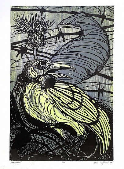 Dale Clifford, ROVING BANDIT
linocut/woodcut, 18 x 12 in. (45.7 x 30.5 cm)
CLI003
$295
Gallery staff will contact you 72 hours after purchase regarding any additional shipping costs.