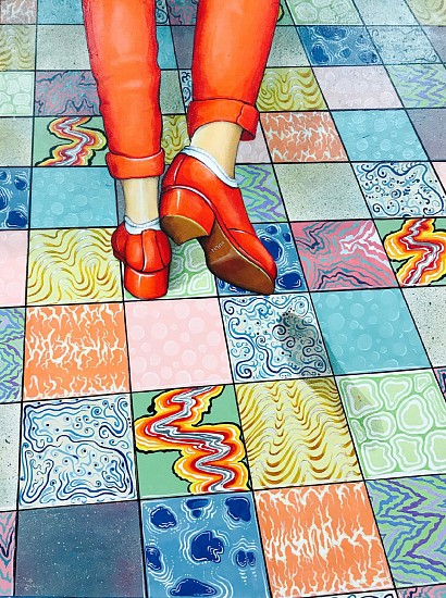 Elizabeth Hahn, FEET DON'T FAIL ME NOW
Acrylic on Panel, 24 x 18 in. (61 x 45.7 cm)
HAH108
$2,100
Gallery staff will contact you 72 hours after purchase regarding any additional shipping costs.