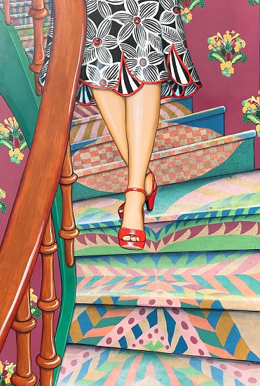Elizabeth Hahn, FUN HOUSE
Acrylic on Panel, 36 x 24 in. (91.4 x 61 cm)
HAH110