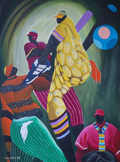 Ivey Hayes, THE WINNING PITCH
Acrylic on Canvas, 48 x 36 in. (121.9 x 91.4 cm)
HAYES005
Sold