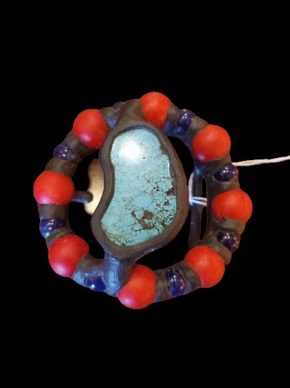 Stella Thomas Designs, Stella Buckle 2 - Coral, Turquoise, and Lapis Lazuli
Jewelry
0406
$1,000
Gallery staff will contact you 72 hours after purchase regarding any additional shipping costs.