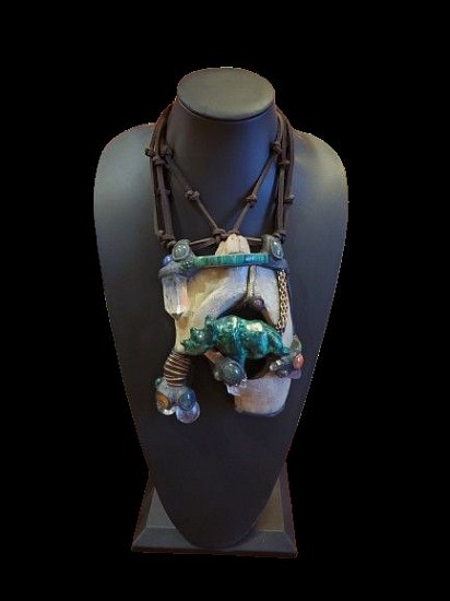 Stella Thomas Designs, Stella 8 - Bone, Malachite, Crystal, Lapis
Jewelry
0400
$2,000
Gallery staff will contact you 72 hours after purchase regarding any additional shipping costs.