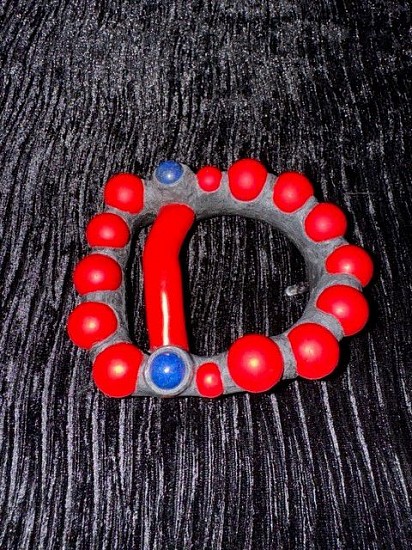 Stella Thomas Designs, Stella Buckle 1 - Coral and Lapis Lazuli
Jewelry
0405
$1,000
Gallery staff will contact you 72 hours after purchase regarding any additional shipping costs.